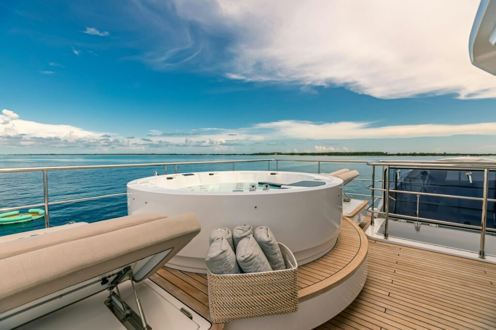 MAREA LA NAUTICA main deck aft terrace