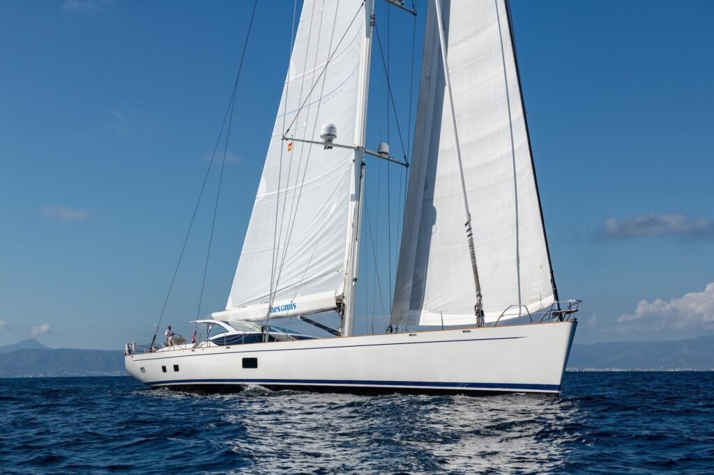 MES AMIS for charter, sailing profile