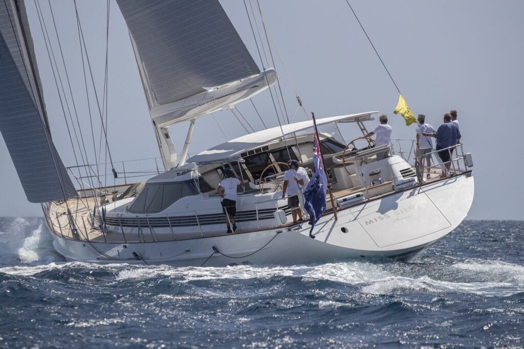 MISS SILVER sailing