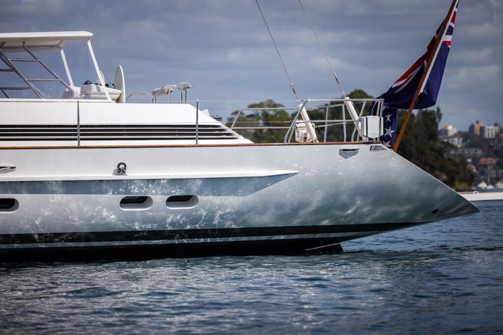 MISS SILVER under sail