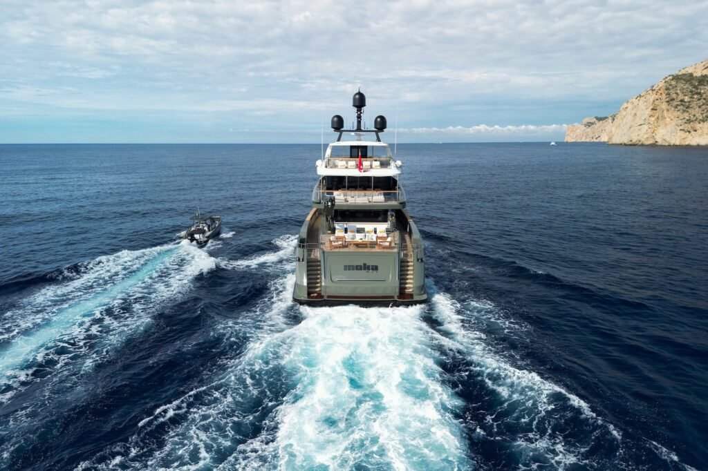 MOKA for charter, aerial profile