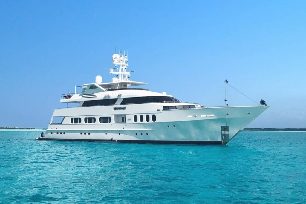 NEVER ENOUGH for charter, profile view