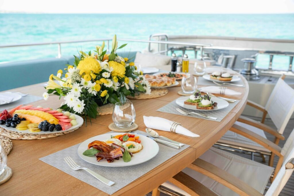 PREMURA bridge deck alfresco dining