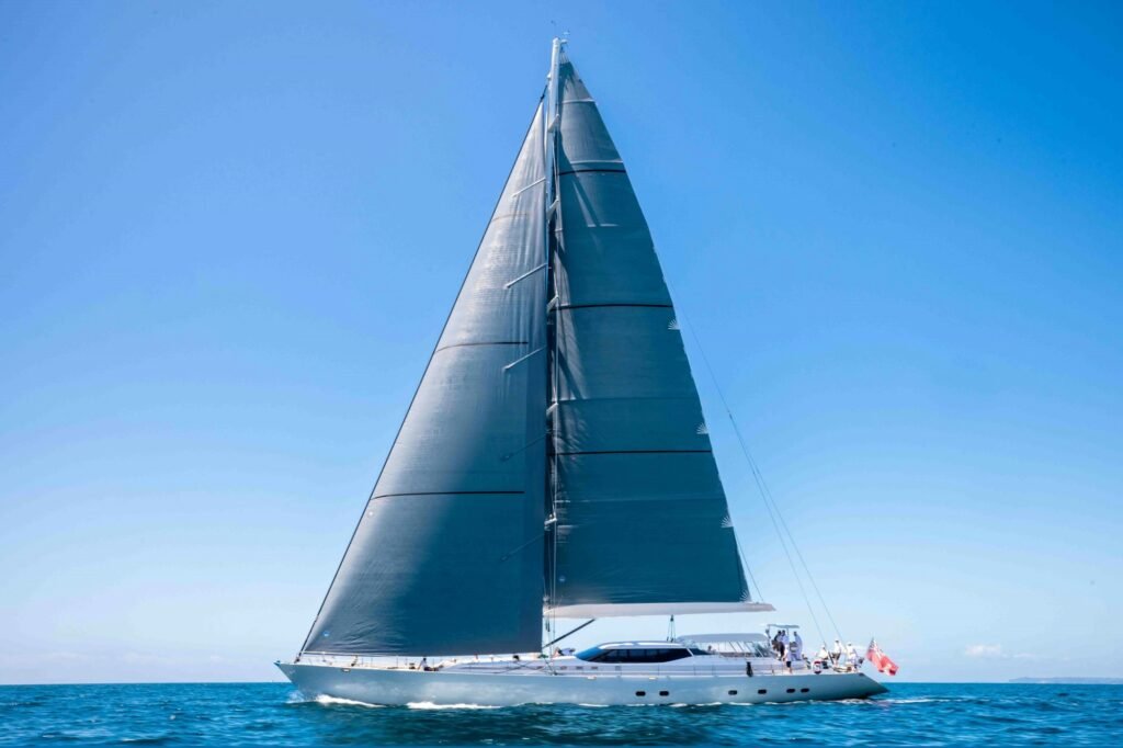 RADIANCE for charter, under sail