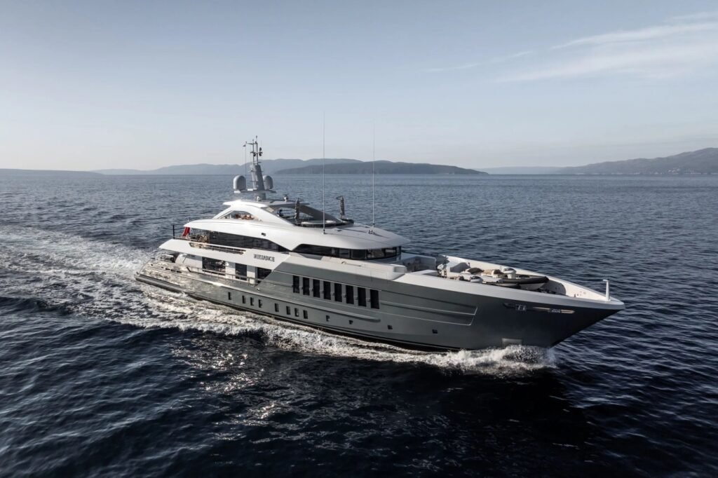 RELIANCE for charter, profile view