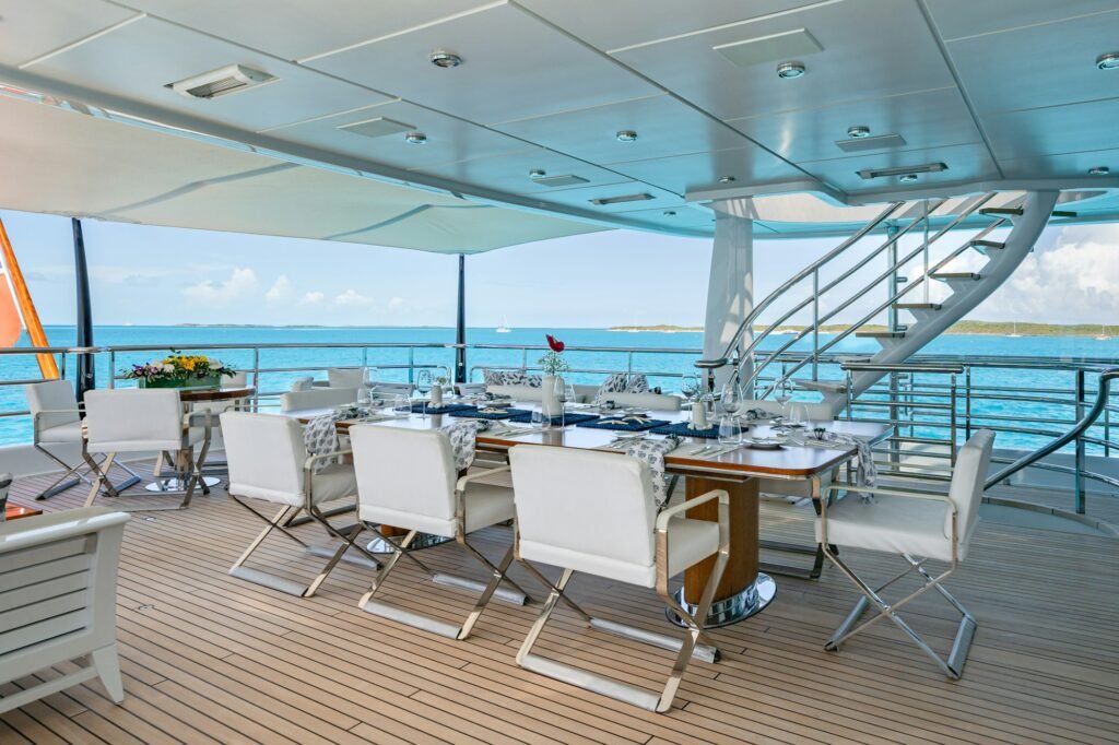 REVELRY bridge deck alfresco dining