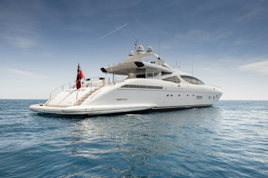 ROYALE X for charter, profile view