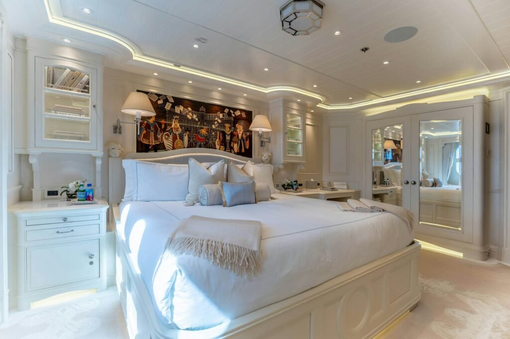 SEA OWL themed guest stateroom