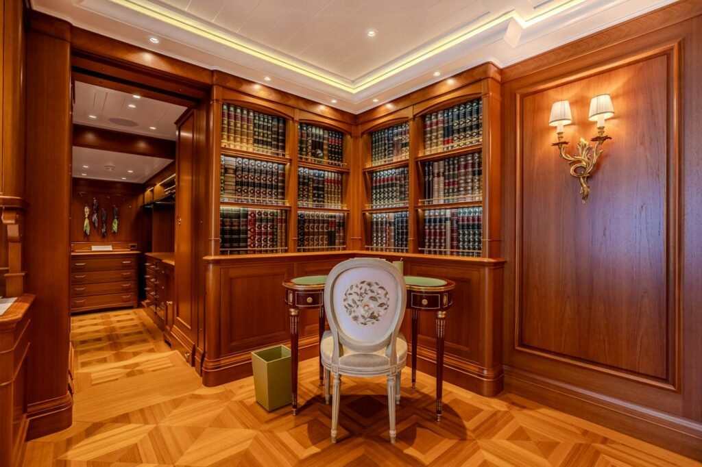 SEA OWL master office with antique desk