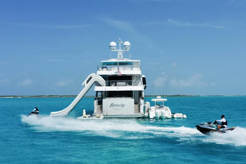 SERENITY for charter, profile view