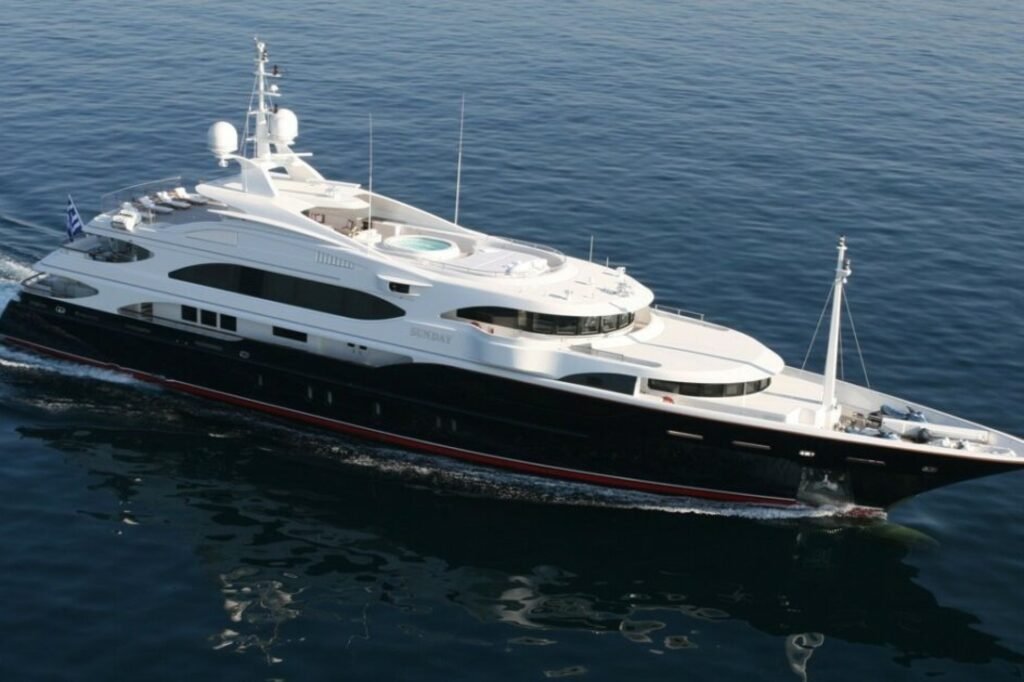 SUNDAY for charter, profile view