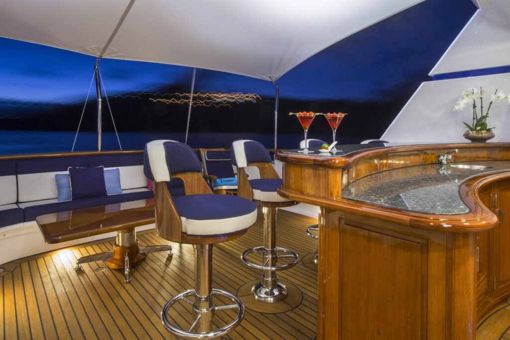 TELEOST aft deck