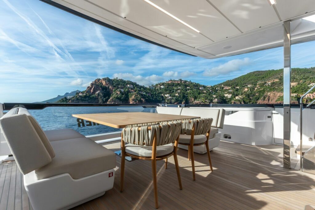 TOGETHER aft deck dining