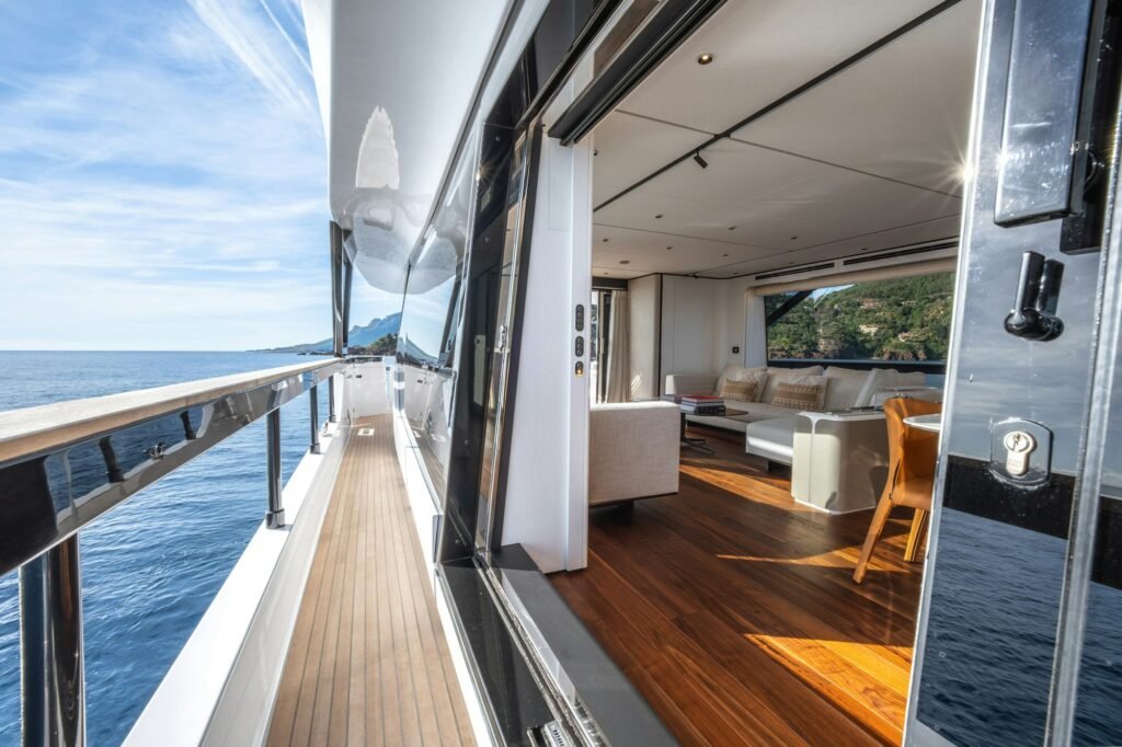 TOGETHER main deck side balcony