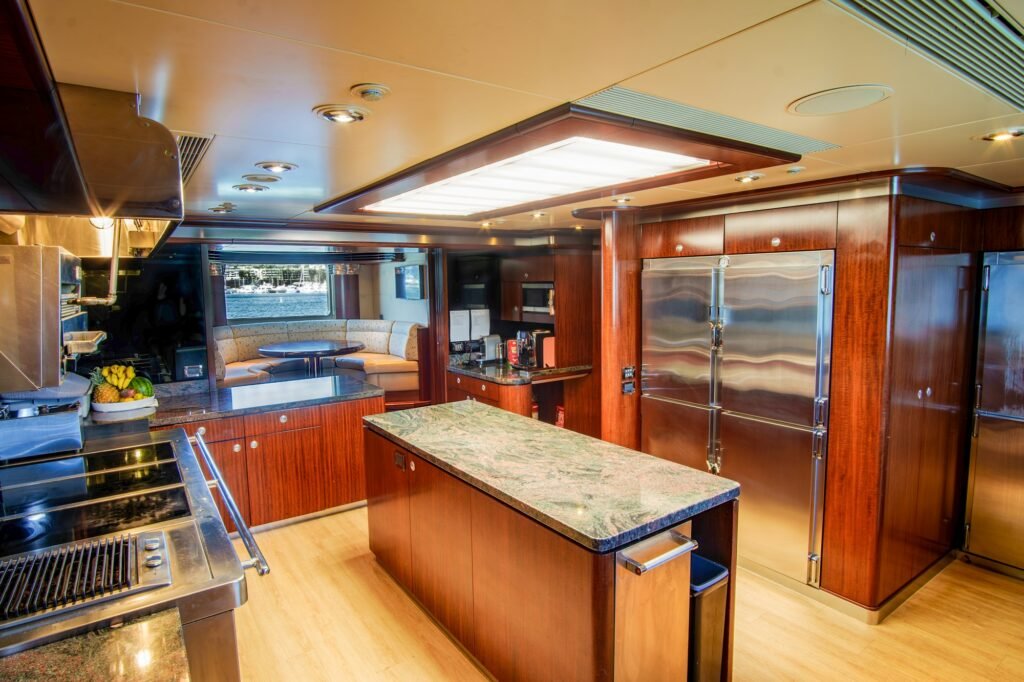 TRITON open galley and bar