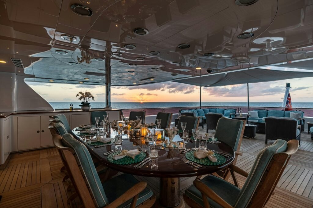 UNBRIDLED bridge deck alfresco dining