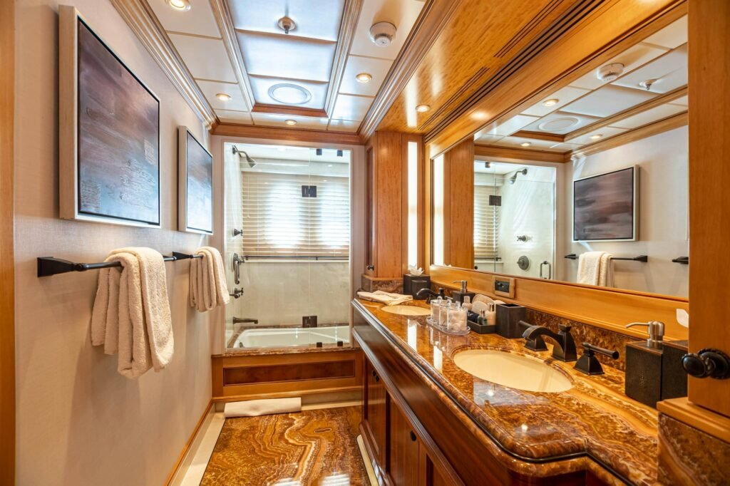 UNBRIDLED guest bathroom