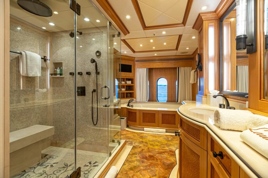UNBRIDLED master bathroom shower