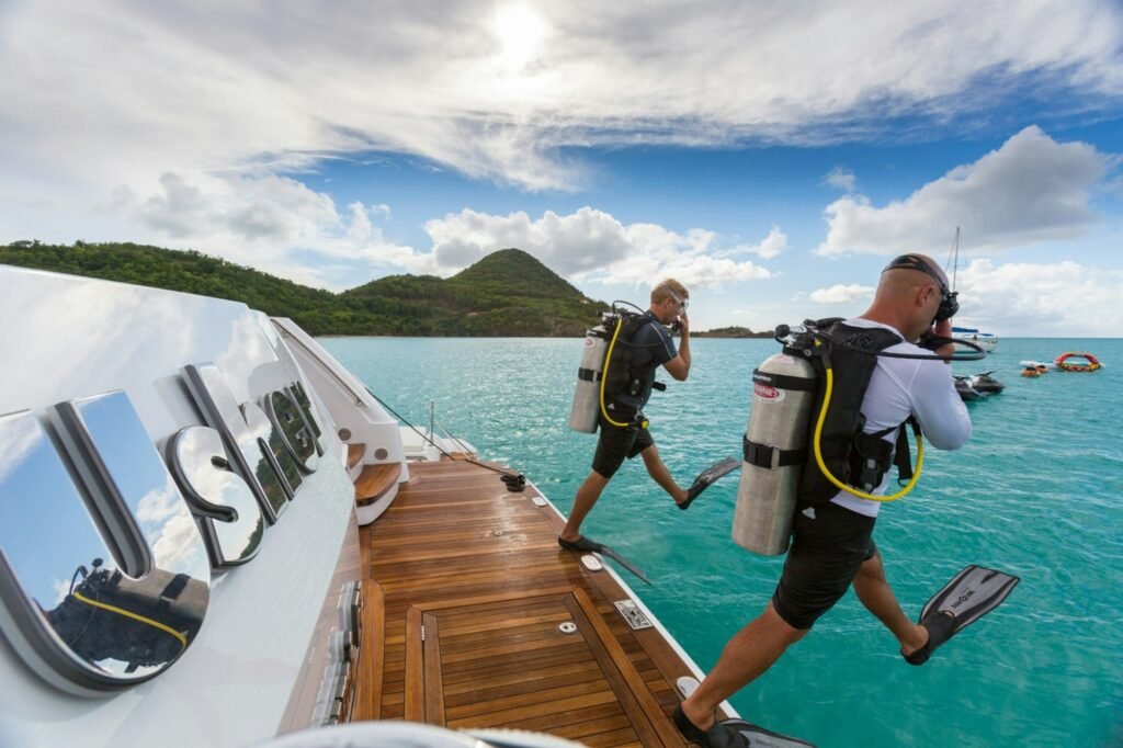 USHER dive platform