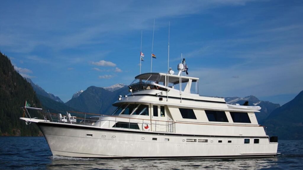 NORTHERN LIGHT - At Anchor in the Inside Passage