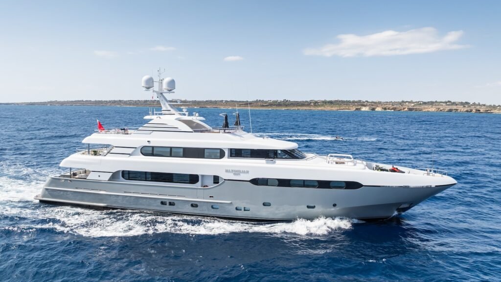 MAXIMILIAN MMIV - Sunrise Yachts 2009 luxury charter yacht, view 1