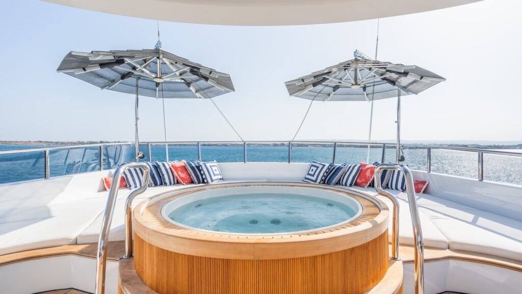 MAXIMILIAN MMIV - Sunrise Yachts 2009 luxury charter yacht, view 2