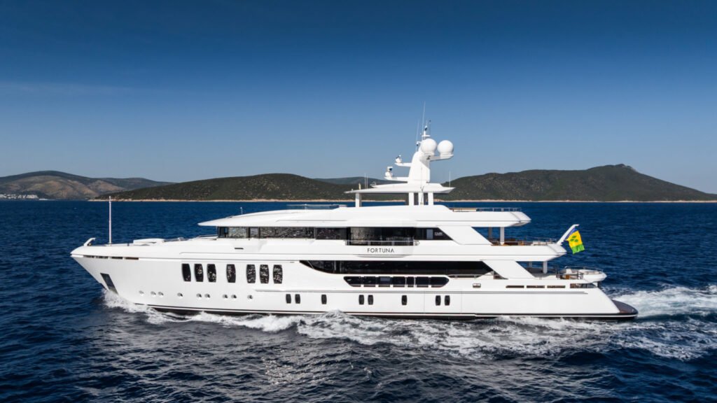 FORTUNA - CMB Yachts 2023 luxury charter yacht, view 1