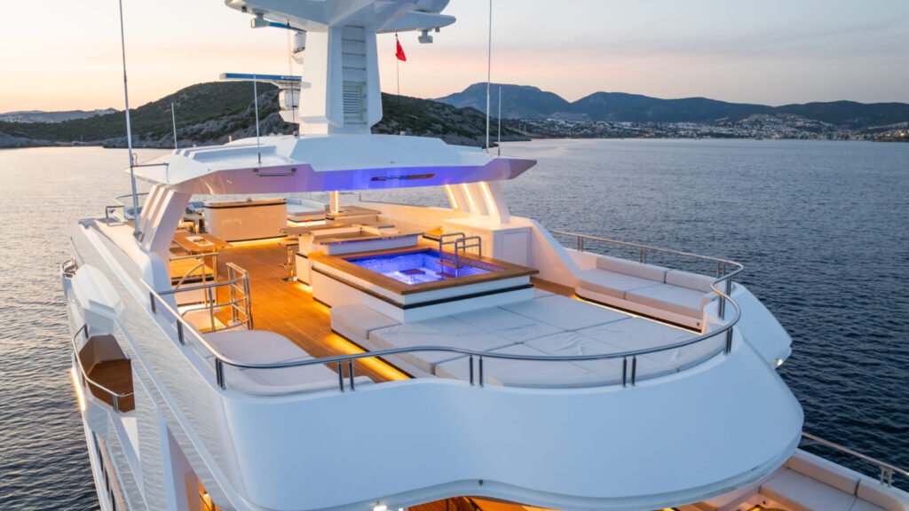 FORTUNA - CMB Yachts 2023 luxury charter yacht, view 2