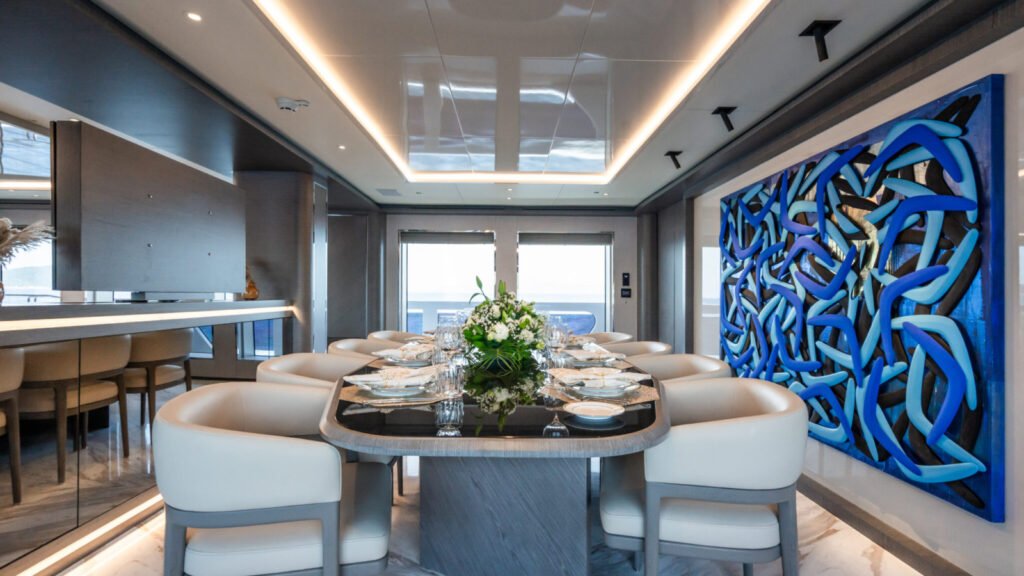 FORTUNA - CMB Yachts 2023 luxury charter yacht, view 5