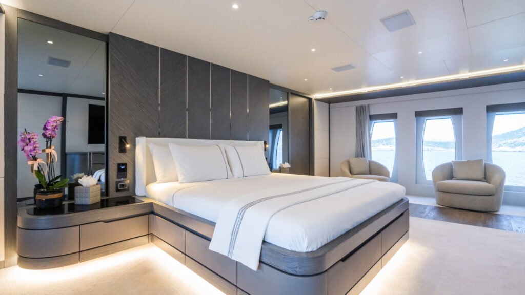 FORTUNA - CMB Yachts 2023 luxury charter yacht, view 7
