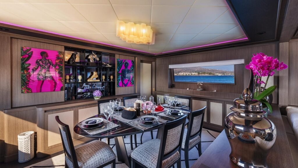 OVAL formal dining room