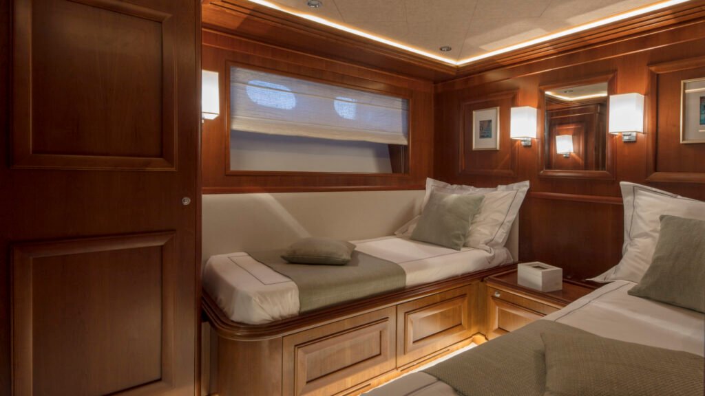 ENA twin guest cabin
