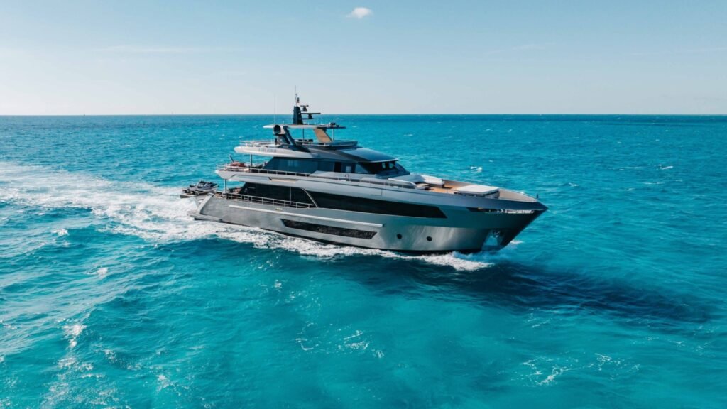 Patras charter yacht, aft deck