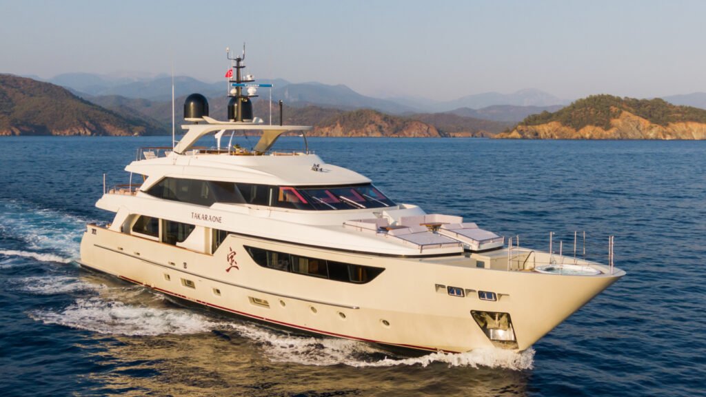 TAKARA ONE - Sanlorenzo 2016 luxury charter yacht, view 1