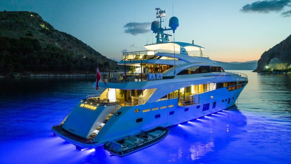 LE VERSEAU - Princess 2016 luxury charter yacht, view 2