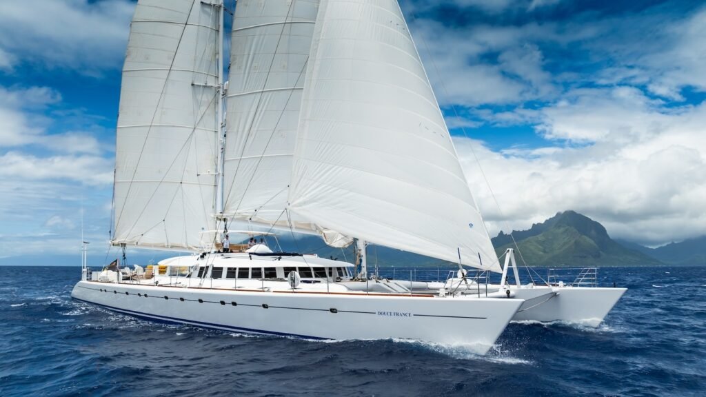 DOUCE FRANCE - Alumarine 1998 luxury charter yacht, view 1