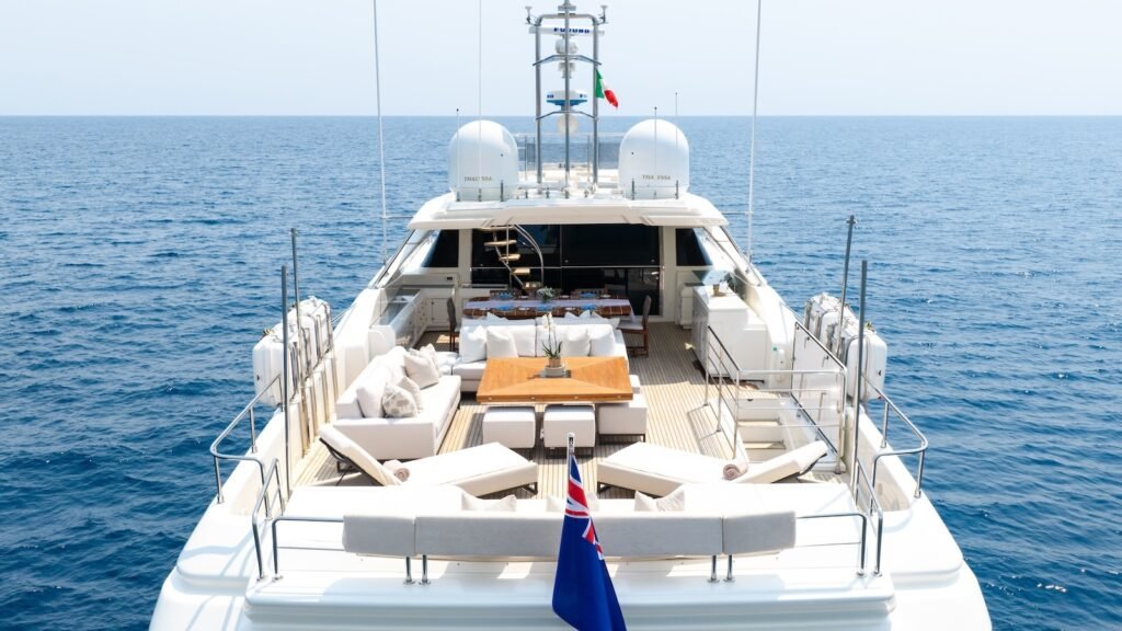 THALYSSA - Custom Line 2012 luxury charter yacht, view 2