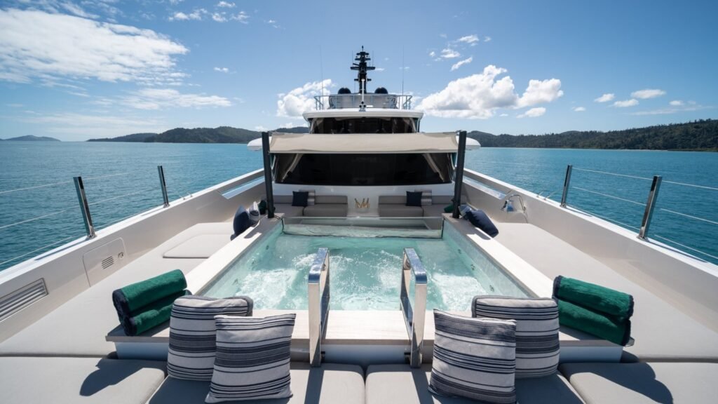 Aix - Foredeck jacuzzi