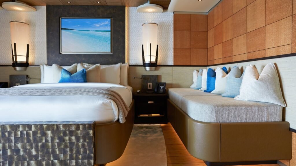 BARBARA, 88m Oceanco charter yacht - Double cabin