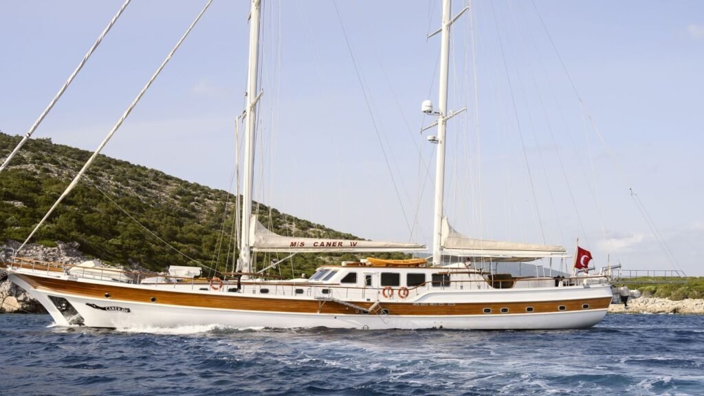 Classic yacht charter from Split, traditional vessel in Dalmatian waters
