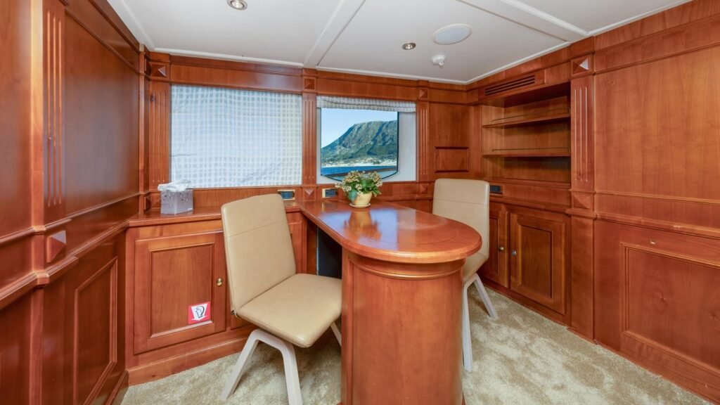 Chantal, 38.74m Global Engineering classic charter yacht (view 21)