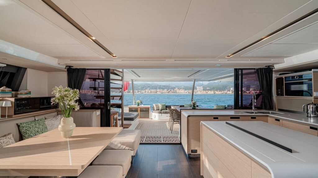 Salon Aft View