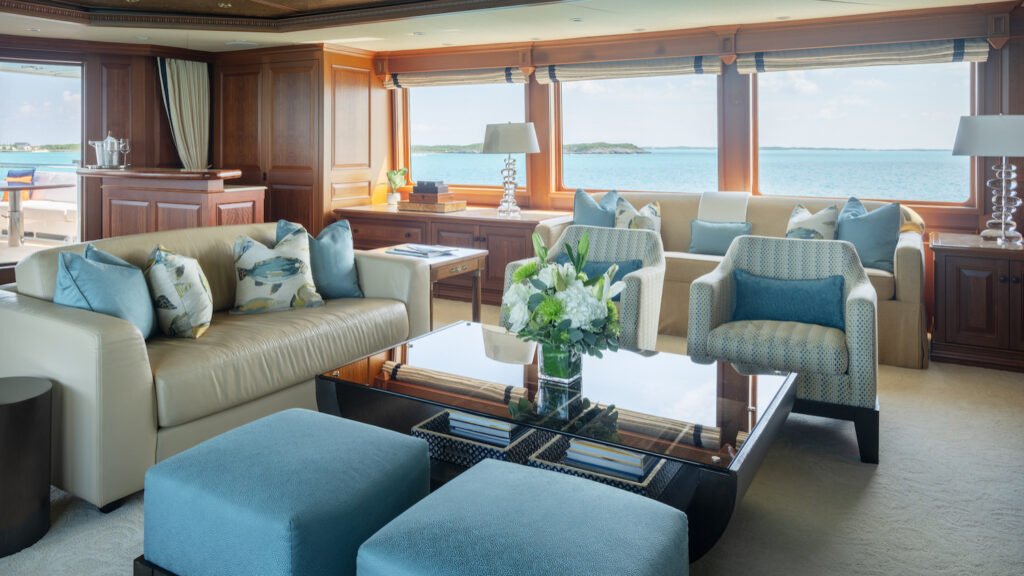 CROSSED SABRE Burger 44m luxury charter yacht