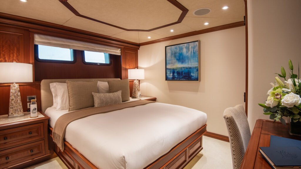 CROSSED SABRE Burger 44m luxury charter yacht