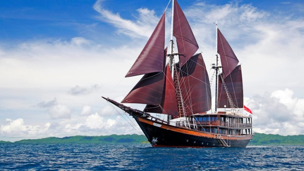 Virgin Islands Sailing charter yacht, aft deck and swim platform