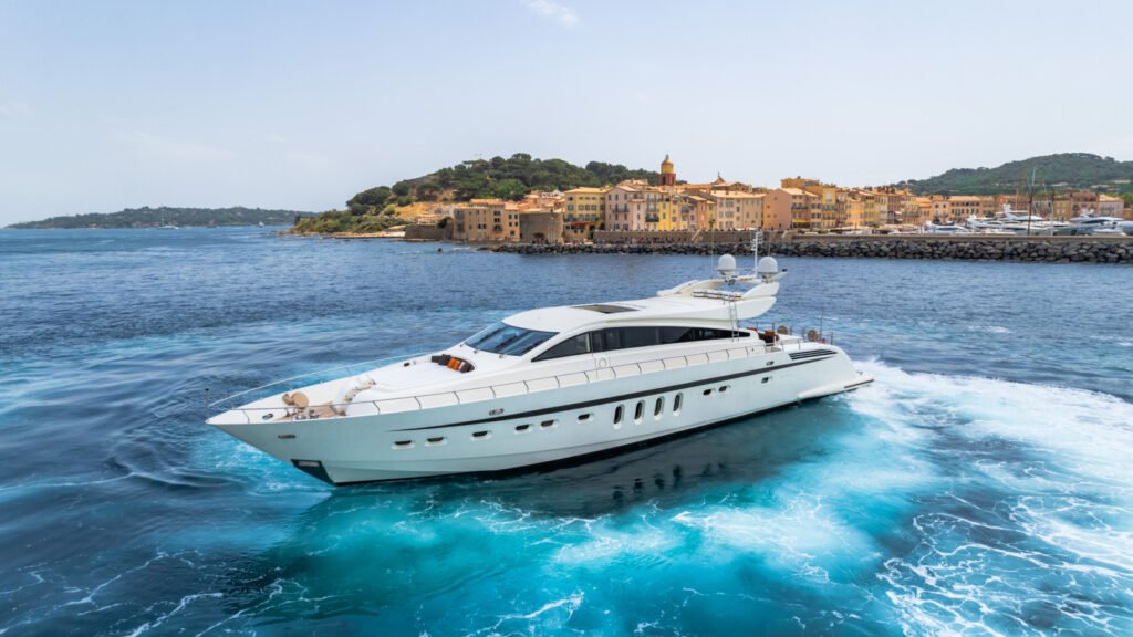 Amalfi Coast 50,000 Euro charter yacht aft deck