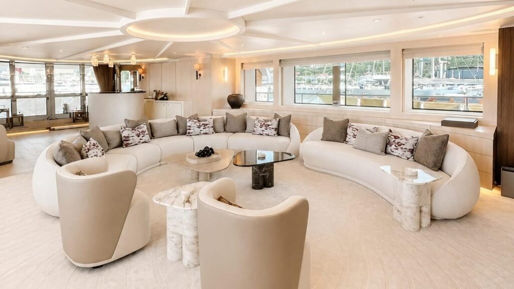 ELENI main salon curved seating