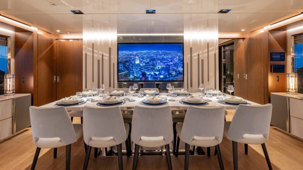 Enterprise - Main deck dining area