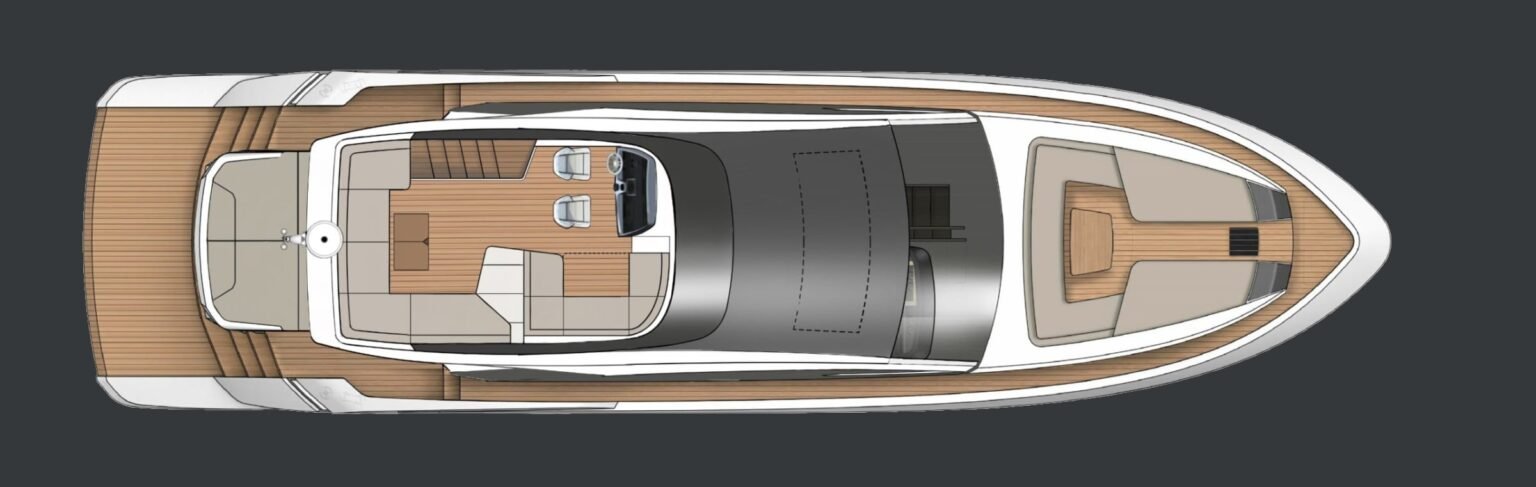 Fairline Phantom 65 layout
