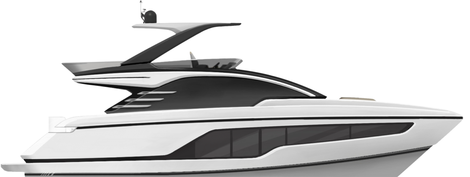 Fairline Squadron 58 layout